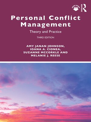 cover image of Personal Conflict Management